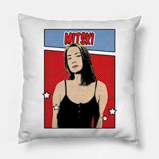 Mitski Comic Style Pillow