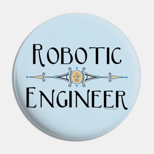 Robotic Engineer Decorative Line Pin