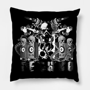 Hardcore Techno Brutal Hard Style Pillow