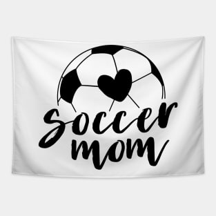 Soccer Mom Heart Ball © GraphicLoveShop Tapestry