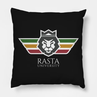 Rasta University Lion Rasta Colors Reggae Pillow