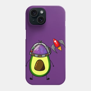 Avocado Spaceman Phone Case