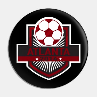 Atlanta Soccer Pin