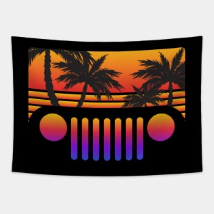 Jeep Beach Tapestry