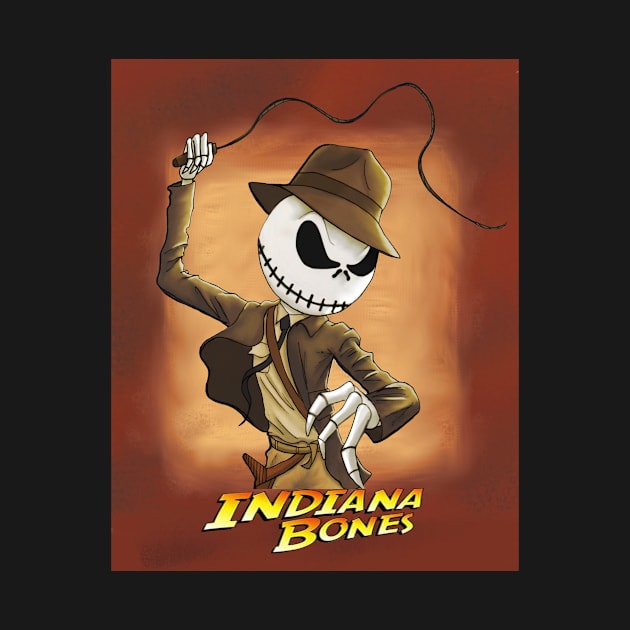 Indiana Bones by CG Fan Art