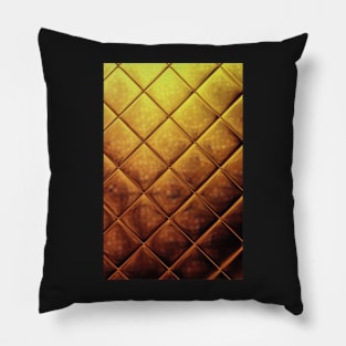 Gold square Pillow