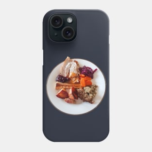 Food Roast Turkey Christmas Dinner Photo Phone Case