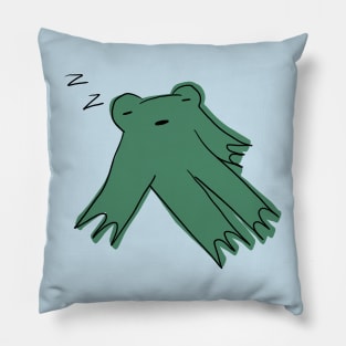 Sleepy frog Pillow