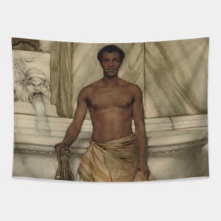 The Balneator by Lawrence Alma-Tadema Tapestry