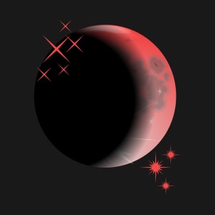 Red Moon T-shirt T-Shirt