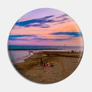 Summer Sunset Sky Beach Seaside Vacation Italy Pin