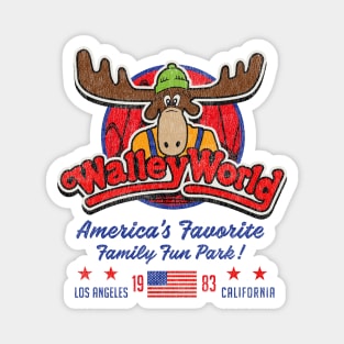 Walley World Moose 1983 Worn Magnet