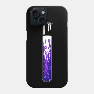 Galaxy in a test tube Phone Case