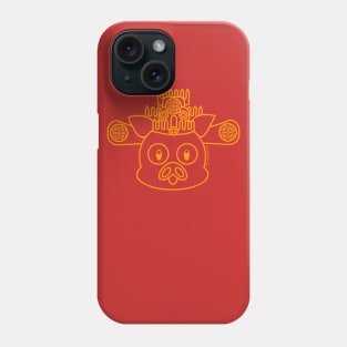 Happy Chinese New Year! Fortune Pig Portrait Phone Case