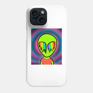 Trippy Hippie Alien Phone Case