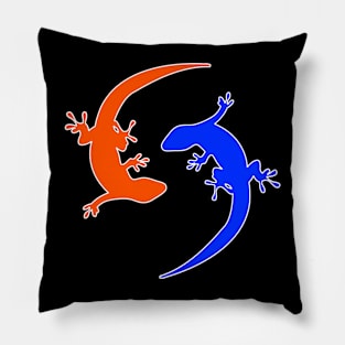 Ying Yang Lizard Pillow