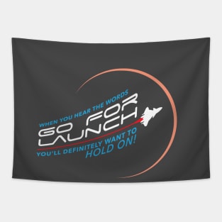 Go For Launch - EPCOT Mission Space-Themed Tapestry