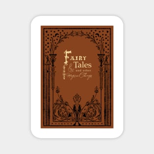 Fairy Tales Vintage Book Cover Magnet