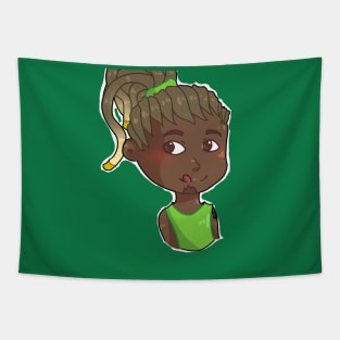 Chibi Lucio Overwatch Tapestry