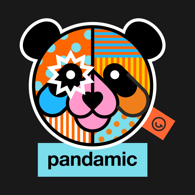 Pandamic Orange character by United Optimists