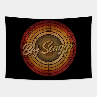 arjunthemaniac,circle vintage retro faded Boz Scaggs Tapestry