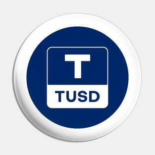 TrueUSD Coin Cryptocurrency TUSD crypto Pin