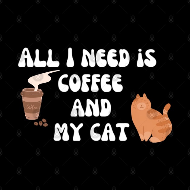 All I need is coffee and my cat by Nyrrra