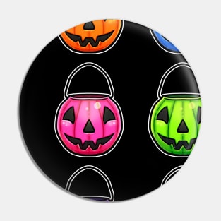 Classic Pumpkin Buckets Pin