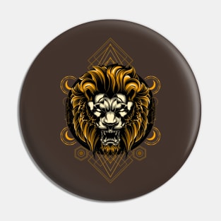 Bad Boy Lion Pin