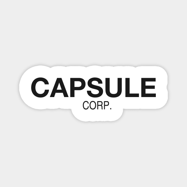 Capsule logo Magnet by Lucile