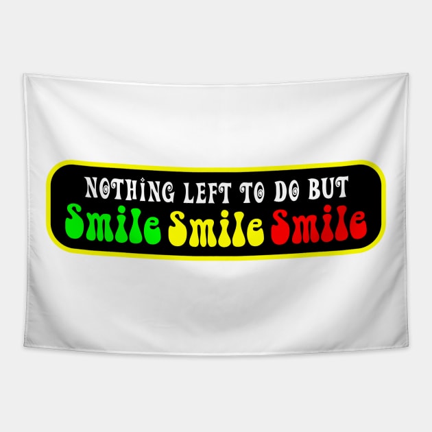 Grateful Dead He's Gone Smile Smile Smile Tapestry by R U Kind Design