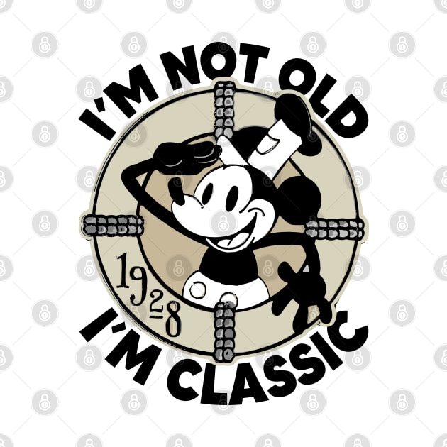 Steamboat Willie. I'm Not Old I'm Classic 4 by Megadorim