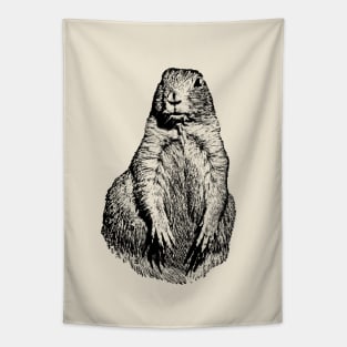 Prairie dog Tapestry