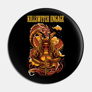 KILLSWITCH ENGAGE MERCH VTG Pin