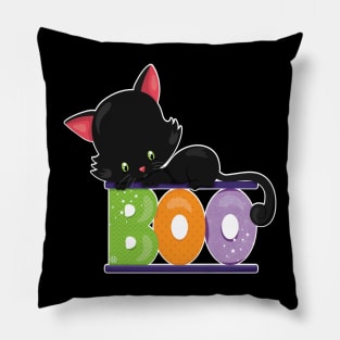 Boo Kitty Pillow