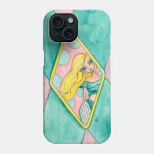 Harlequin Girl Phone Case