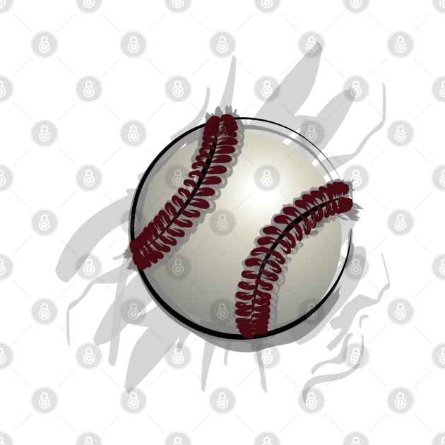 Baseball Sport Ball by perrolin