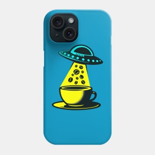 Caffeine Encounter - UFO Caffee Phone Case