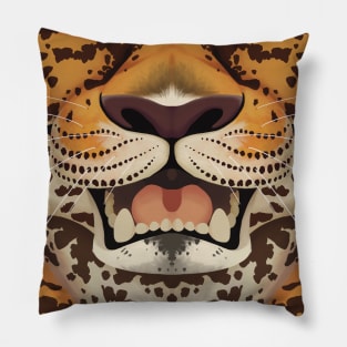 Jaguar mask Pillow