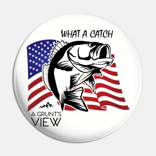 WHAT A CATCH Pin