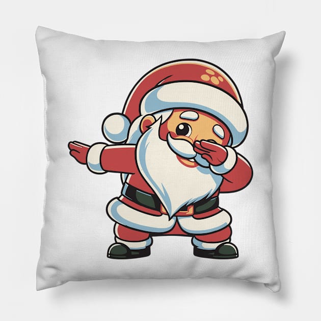 Dabbing Santa Pillow by Yopi