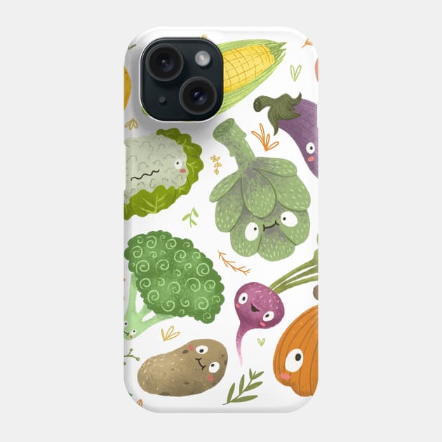 Vegetables Phone Case by fadikiymik