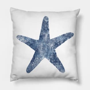 Sea Star Starfish sponge painting Pillow