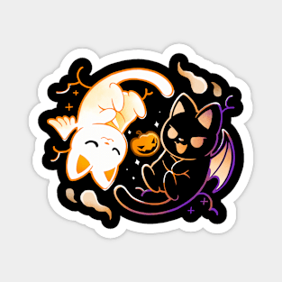 Halloween Kittens Magnet