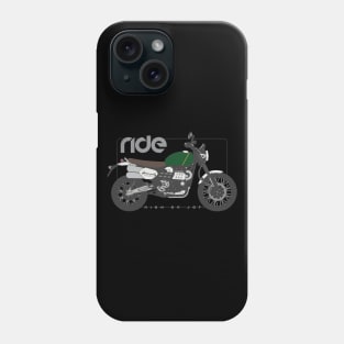 Ride 1200c green Phone Case