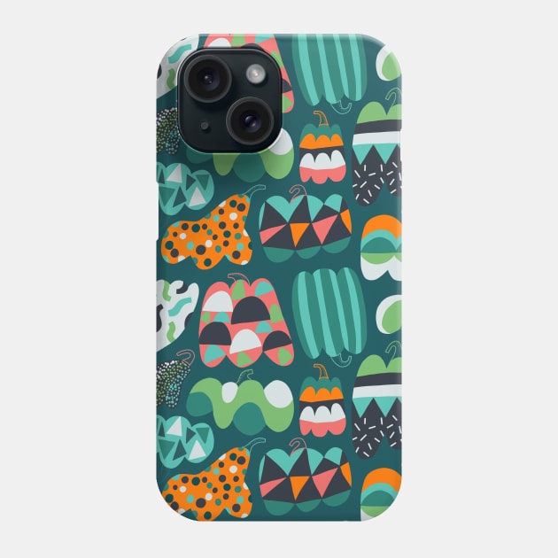 Pumpkins Phone Case by kostolom3000