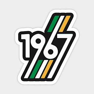 Lisbon Lions Retro 1967 Magnet