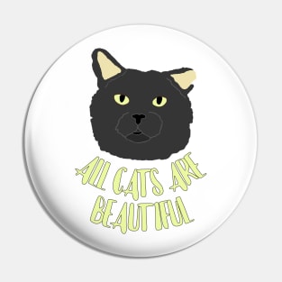 All Cats Are Beautiful Pin