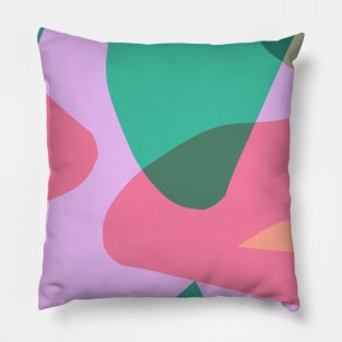 Pocket - ABSTRACT CAMOUFLAGE PINK GREEN Pillow