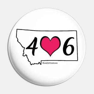 4❤️6 Montana Pin